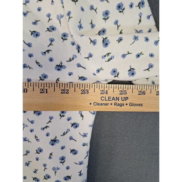 If it were Me Crew Neck Sweatshirt Size Large All over Small Floral Print - Picture 7 of 12